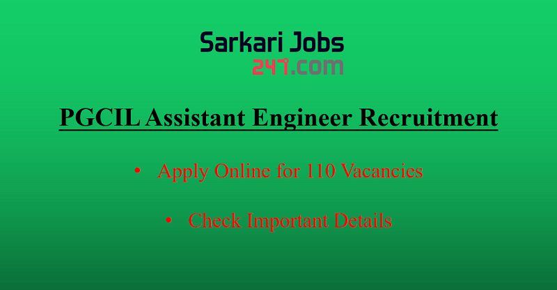 Powergrid Assistant Engineer Recruitment 2020 Out: Apply Online_30.1