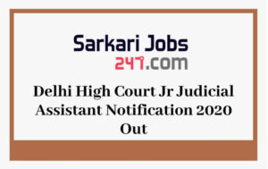 Delhi-High-Court-Jr-Judicial-Assistant-Notification 