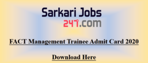 FACT-management-trainee-admit-card