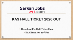 KAS Hall Ticket 2020 Out: Download Kerala PSC Pre Hall Ticket_30.1