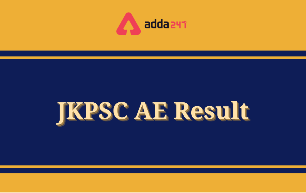 JKPSC AE Result 2021 Out , Checkout Merit List_40.1