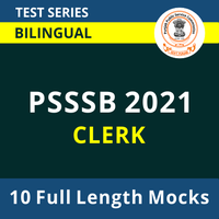 PSSSB Clerk Syllabus & Exam Pattern 2021, Download PDF_50.1