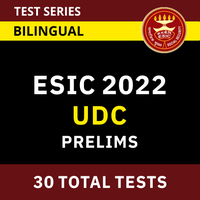 ESIC UDC Syllabus 2022, Exam Pattern For Upper Division Clerk_50.1
