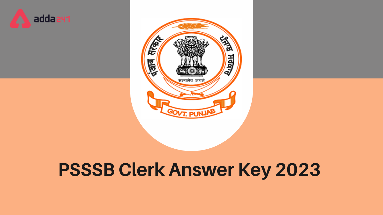 PSSSB Clerk Answer Key
