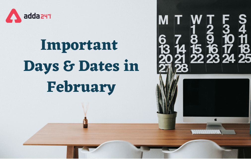 Important Days in February 2022, List of National and International Events