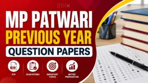 MP Patwari Previous Year Question Papers PDF Download
