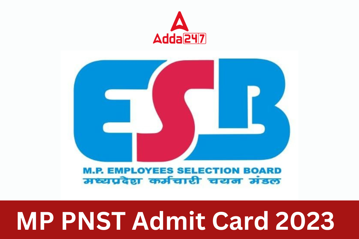 MP PNST Admit Card 2023