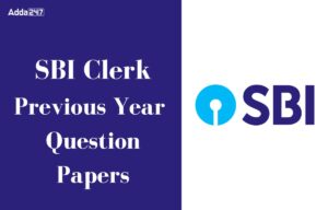 SBI Clerk Previous Year Question Papers