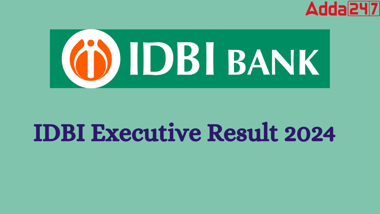 IDBI Executive ESO Final Result 2024