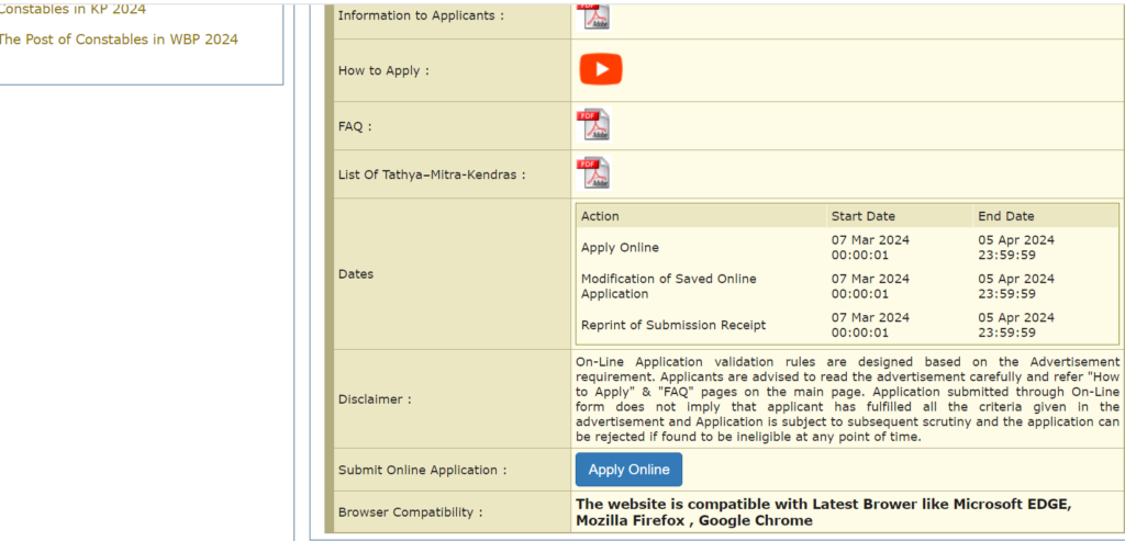 Apply Online