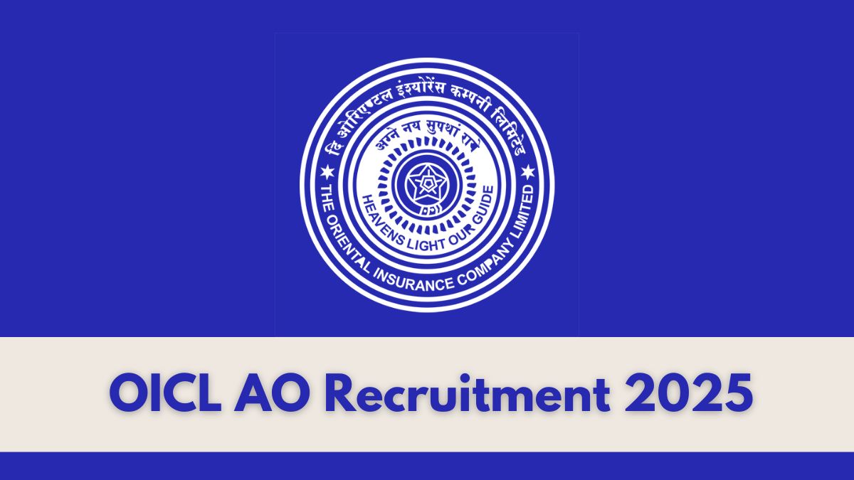 OICL AO Recruitment 2025
