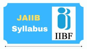 JAIIB Syllabus 2025