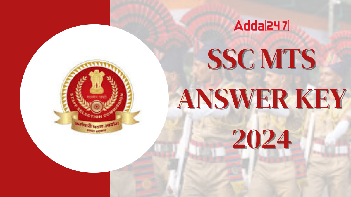SSC MTS Final Answer Key 2024-25
