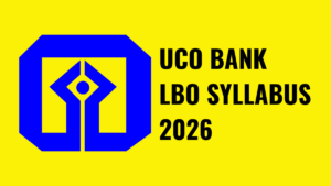 UCO BANK LBO SYLLABUS 2026