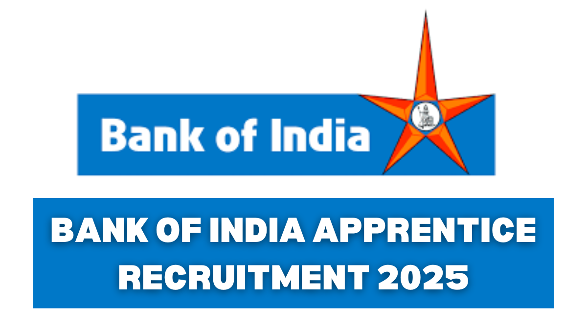 Bank of India Apprentice Exam Date 2025
