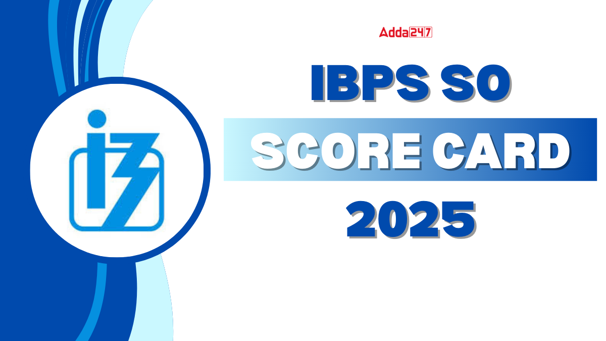 IBPS SO Final Score Card 2025