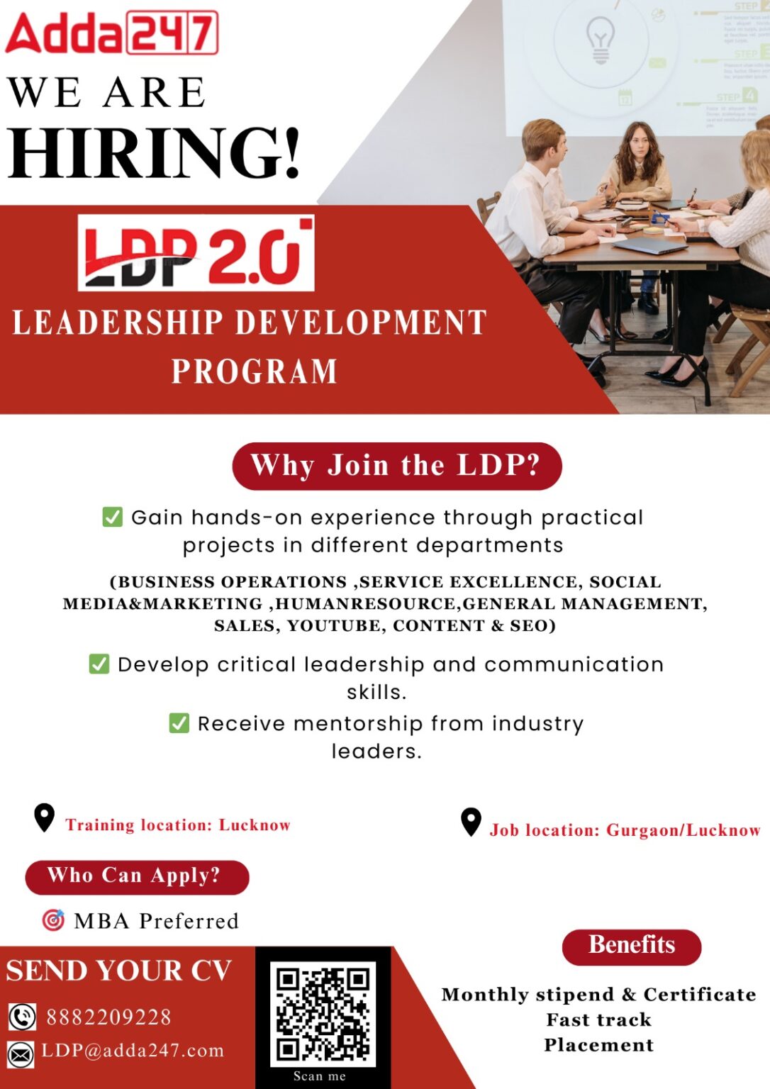 Leadership Development Program, Fast Track Career With LDP
