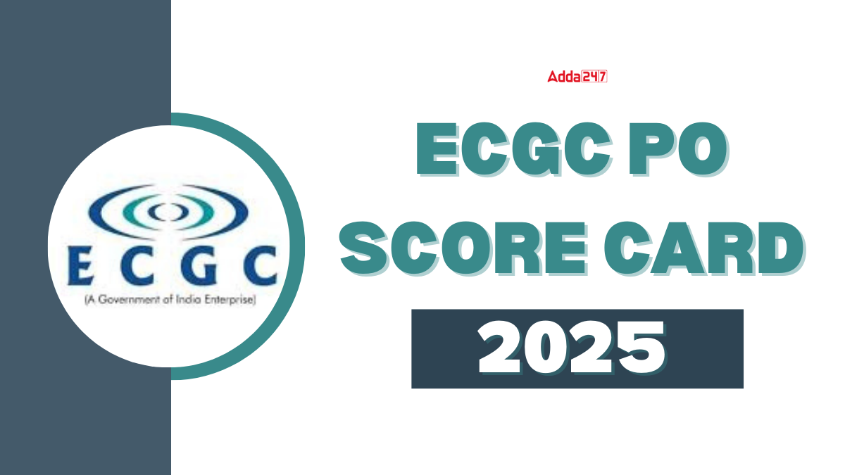 ECGC PO Score Card 2025