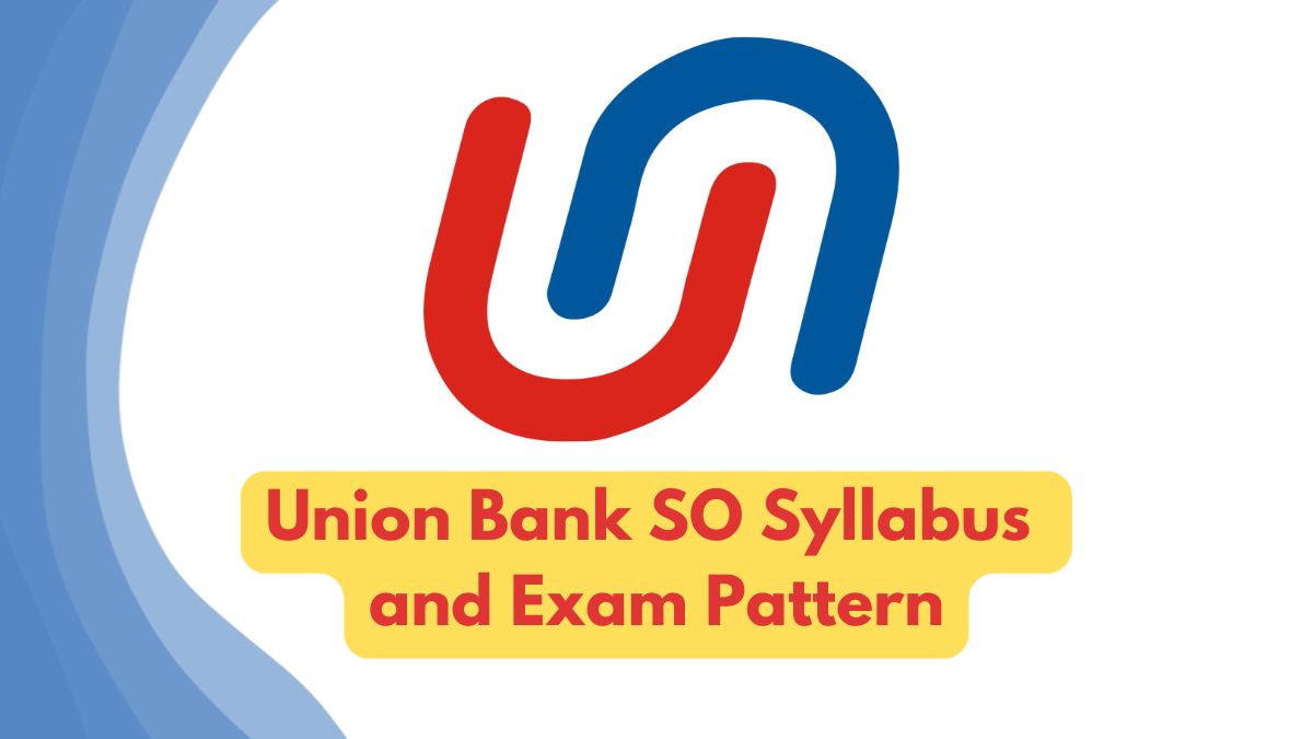 Union Bank SO Syllabus