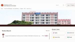 SSC Selection Post Phase 13 Notification 2025 Out