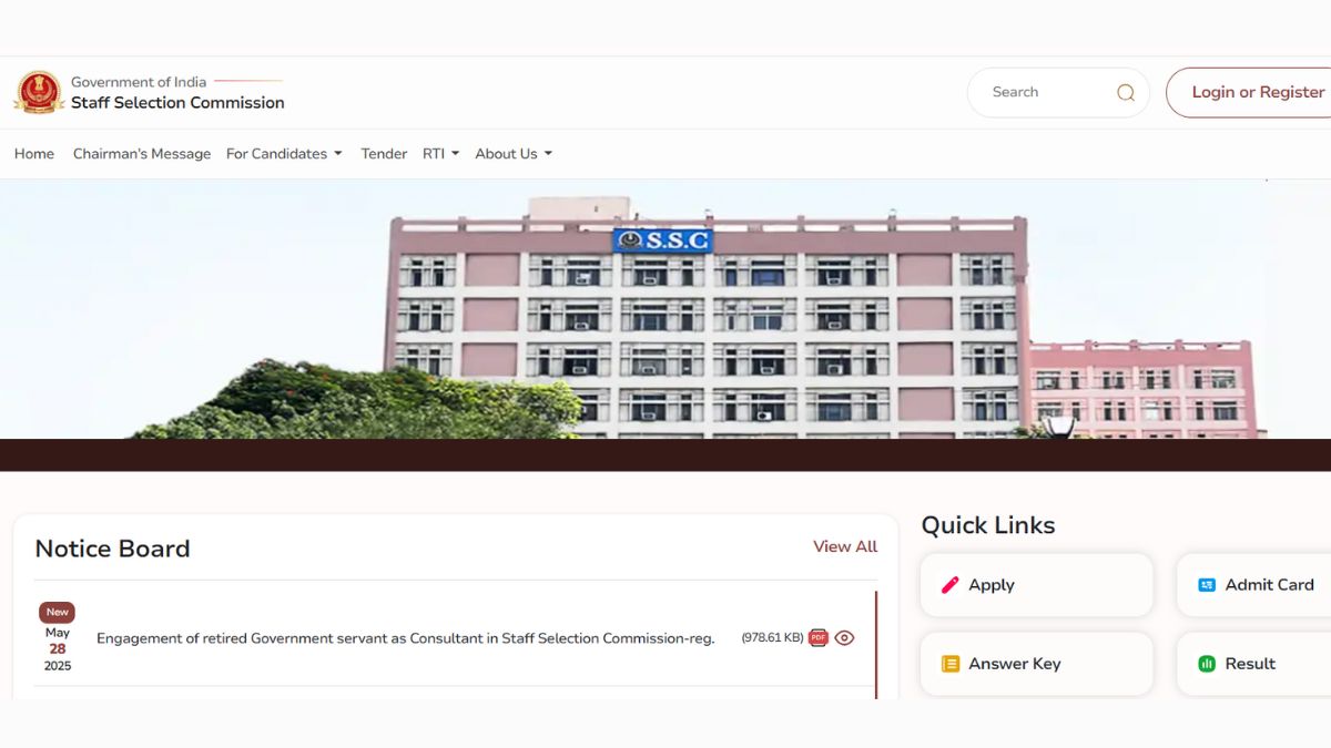 SSC Selection Post Phase 13 Notification 2025 Out