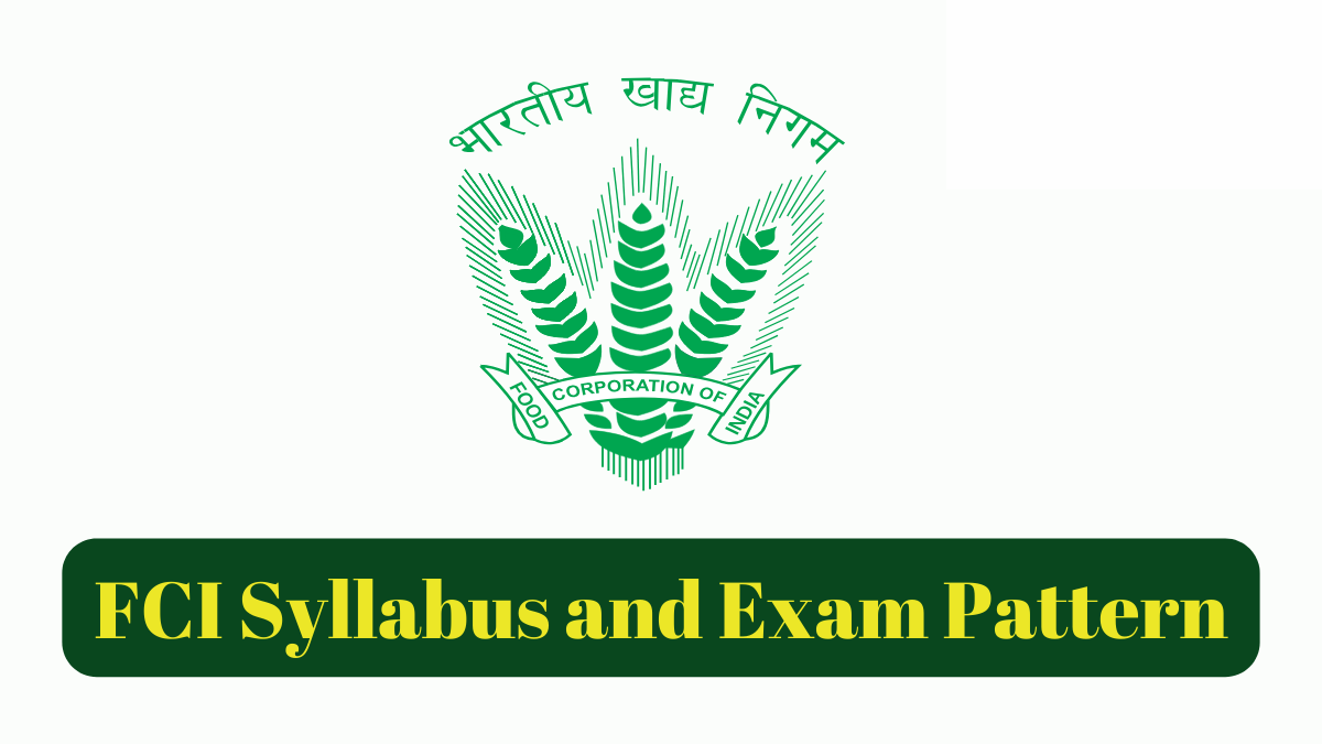 FCI Syllabus 2026