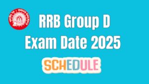 RRB Group D Exam Date
