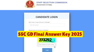 SSC GD Final Answer Key 2025