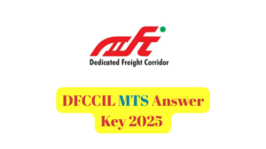 DFCCIL MTS Answer Key 2025