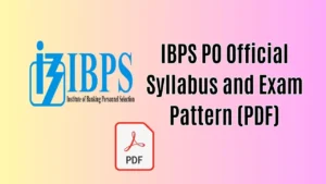 RBI Grade B Official Syllabus 2026 and Exam Pattern(2)