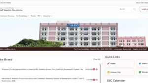 SSC Stenographer Answer Key 2025
