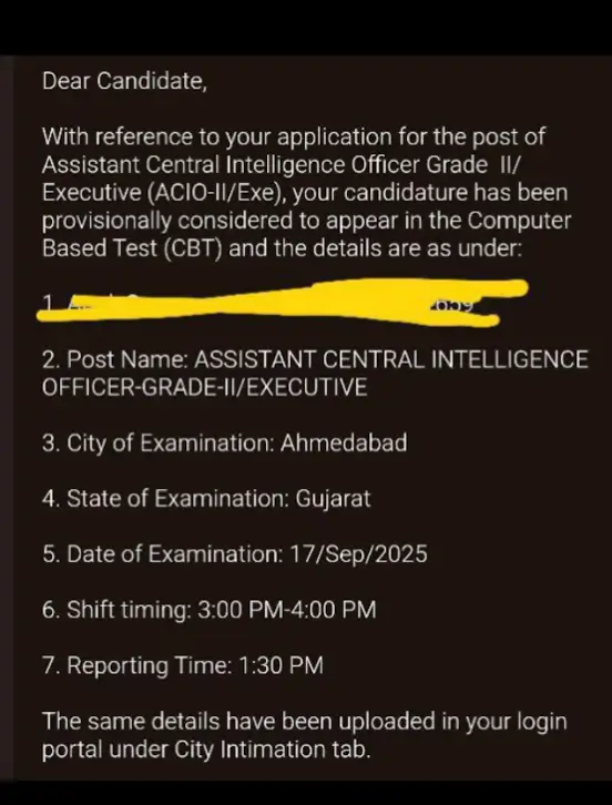 Exam Date
