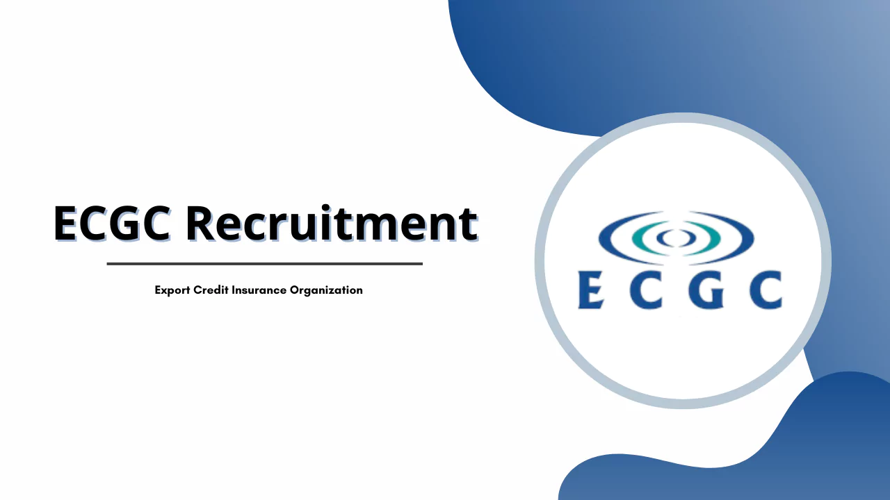 ECGC Apprentice Recruitment 2025