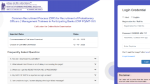 IBPS PO Mains Admit Card 2025