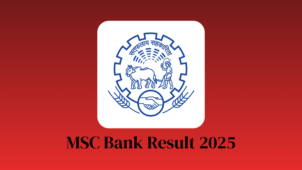MSC Bank Result 2025