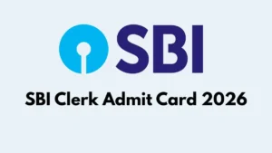 SBI Clerk Admit Card 2026, Prelims Call Letter Link