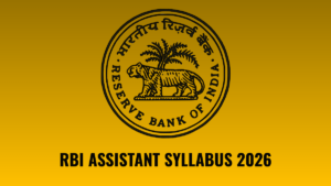 RBI Assistant syllabus 2026