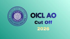 OICL AO Cut Off 2026, Previous Year Category-wise Cut Off Marks