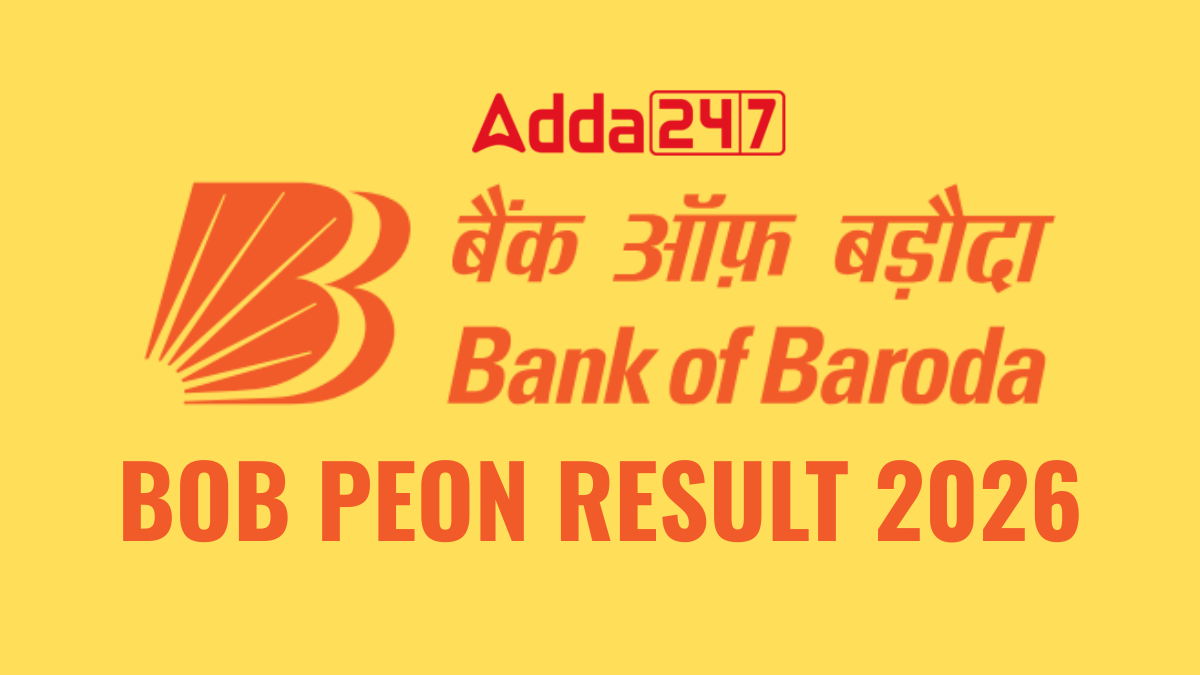 BOB PEON RESULT 2026