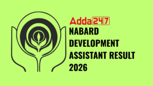 NABARD DEVELOPMENT ASSISTANT RESULT 2026