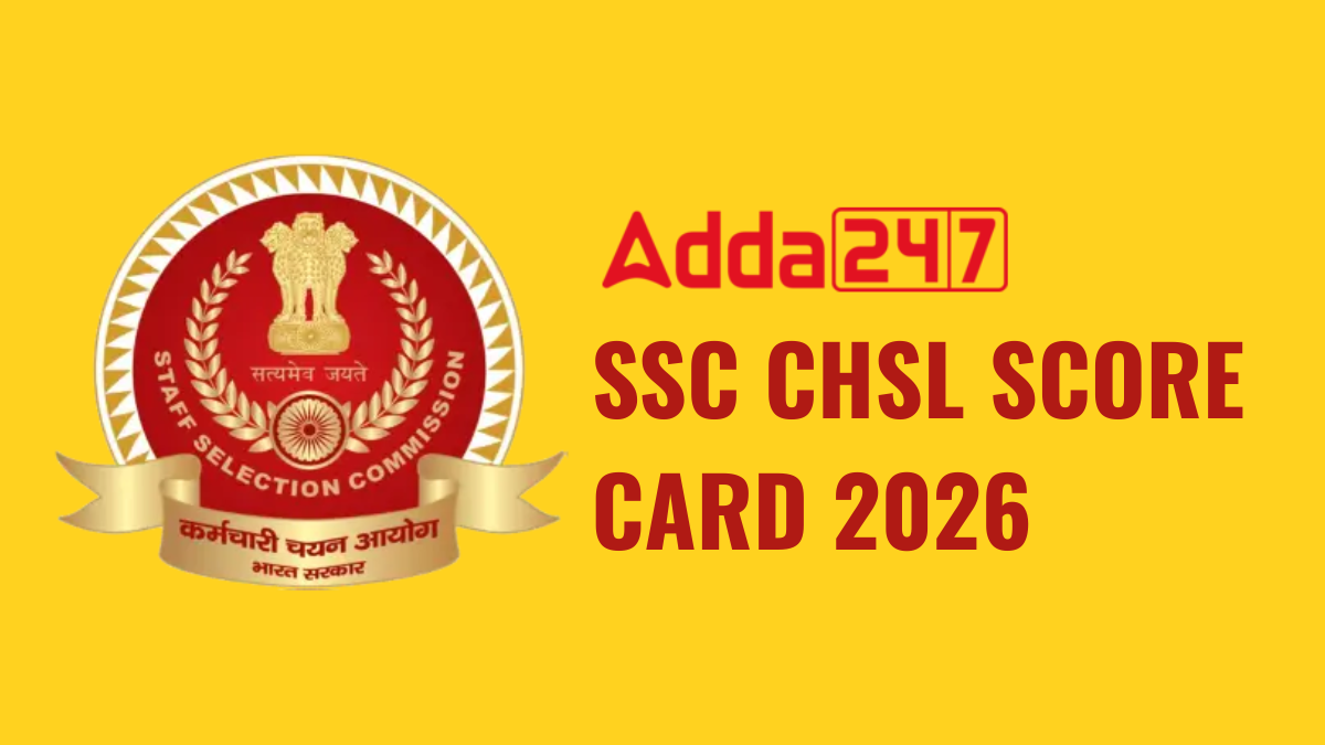 SSC CHSL SCORE CARD 2026