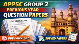 APPSC Group 2 Previous Year Question Papers, Download PDF