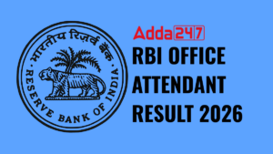 RBI OFFICE ATTENDANT RESULT 2026