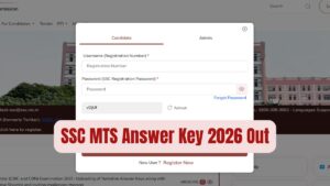 SSC MTS Answer Key 2026 Out, Download CBT Response Sheet PDF, Objection Link