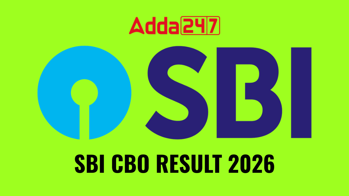 SBI CBO Result 2026