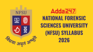 NFSU Section Officer Syllabus 2026 and Exam Pattern