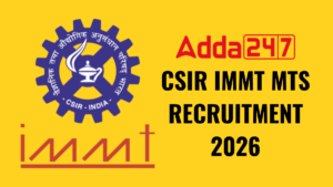 CSIR IMMT MTS Recruitment 2026 Notification Out, Apply Online Started