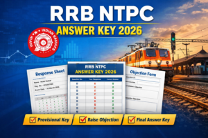 RRB NTPC Answer Key 2026