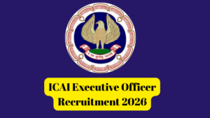 ICAI Executive Officer Recruitment 2026