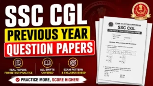 SSC CGL Previous Year Question Papers